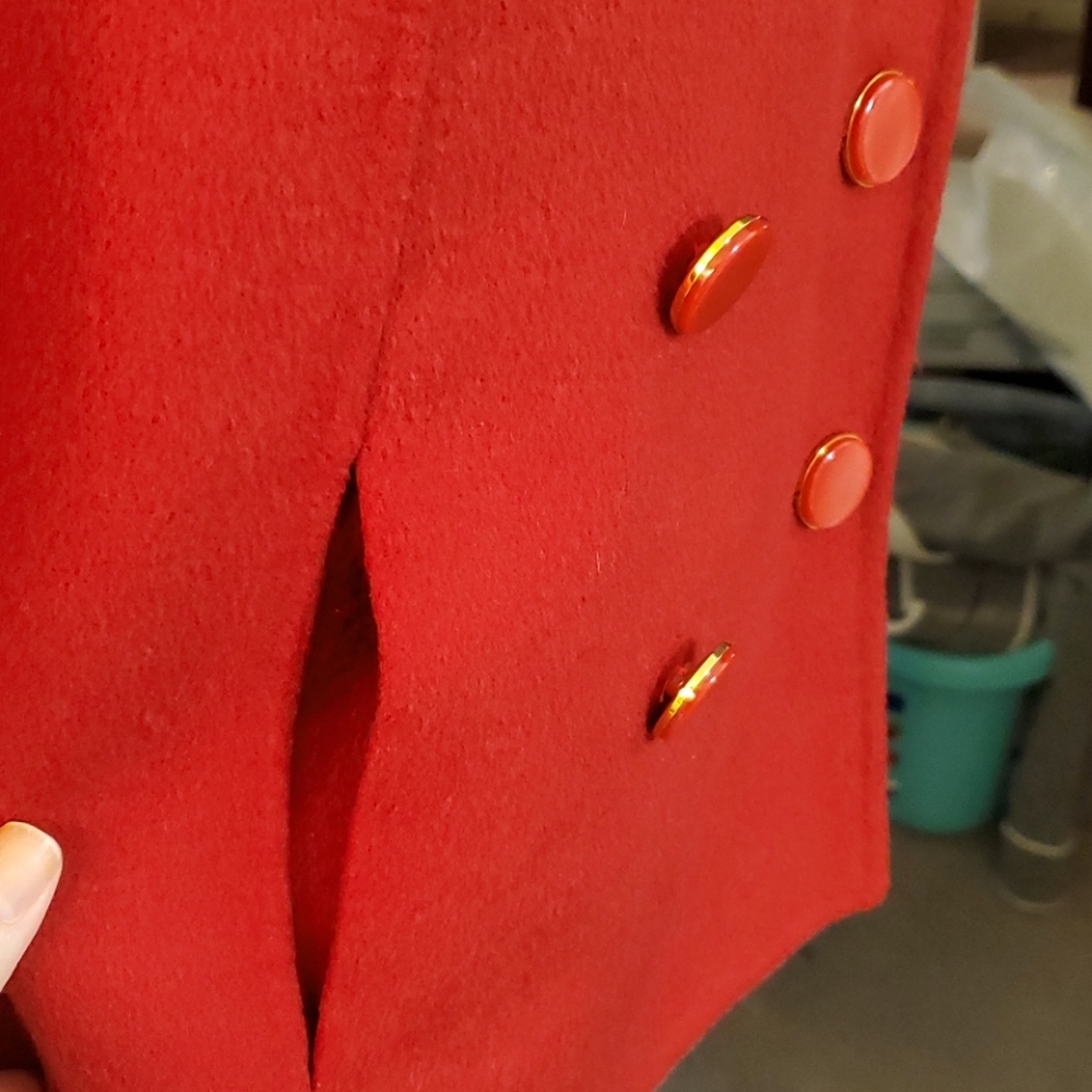 Talbots Red Fall Jacket - Picture 5 of 7